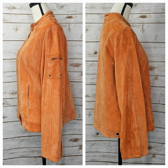 I.E. Relaxed Zippered Jacket Zipper Size Large - Picture 3 of 8